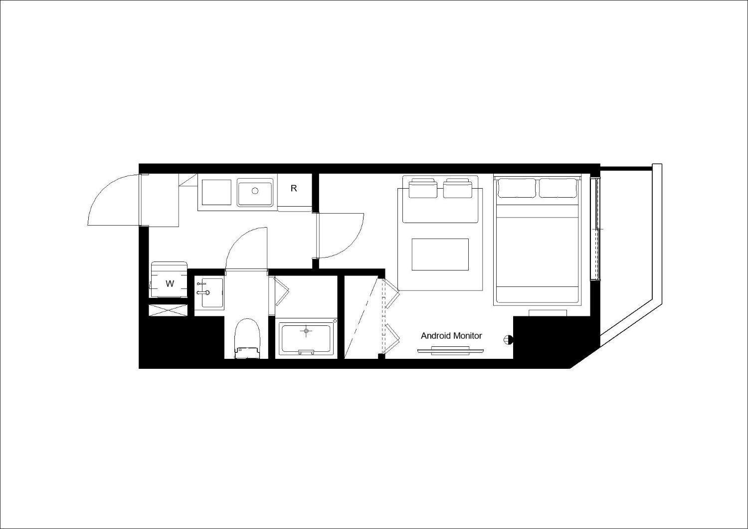 Sky Kinshicho Apartemen *